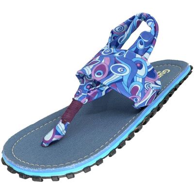 Gumbies, Femmes, Tongs, Japonki damskie Slingback granatowe r. 36 (G-SB-WN-PEAC), (36) - Publicité Gumbies, Femmes, Tongs, Japonki damskie Slingback granatowe r. 36 (G-SB-WN-PEAC), (36) - Publicité