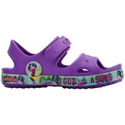 Coqui, Filles, Sandales, TT&F Yogi Sandales pour enfants Lila 8861-619-0100 (22-23), Violet, (23) - Publicité Coqui, Filles, Sandales, TT&F Yogi Sandales pour enfants Lila 8861-619-0100 (22-23), Violet, (23) - Publicité