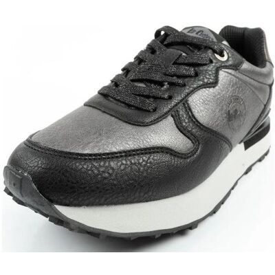 Lee Cooper, Femmes, Baskets, Damen-Sportschuhe, Sneaker, grau, schwarz, Noir, Gris, (41) - Publicité Lee Cooper, Femmes, Baskets, Damen-Sportschuhe, Sneaker, grau, schwarz, Noir, Gris, (41) - Publicité