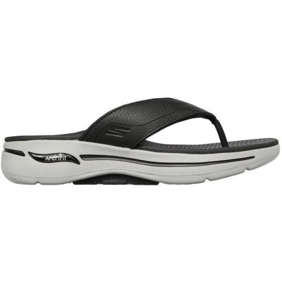 Skechers, Hommes, Tongs, Walk Arch Fit San Flip-Flops, Gris, Noir, (41) - Publicité Skechers, Hommes, Tongs, Walk Arch Fit San Flip-Flops, Gris, Noir, (41) - Publicité