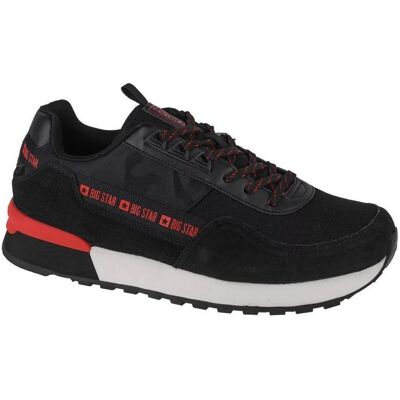 Big Star, Hommes, Baskets, LL174377 44 Buty Shoes M LL174377, Noir, (44) - Publicité Big Star, Hommes, Baskets, LL174377 44 Buty Shoes M LL174377, Noir, (44) - Publicité
