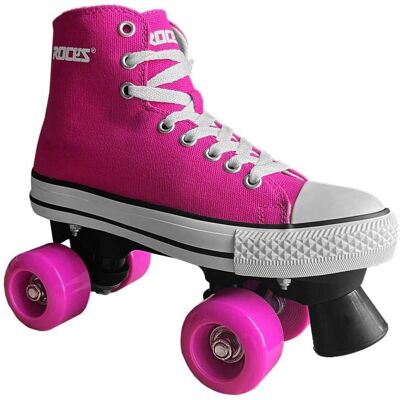 Roces, Femmes, Patins à roulettes, Chuck Classic Rollschuhe (28, 29, 30, 31, 32, 33, 34, 35, 36, 37, 38, 39, 40, 41, 42, 43, 44, 45, 46), Pink - Publicité Roces, Femmes, Patins à roulettes, Chuck Classic Rollschuhe (28, 29, 30, 31, 32, 33, 34, 35, 36, 37, 38, 39, 40, 41, 42, 43, 44, 45, 46), Pink - Publicité