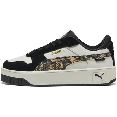 Puma, Femmes, Baskets, Carina Street Snake Chic, Or, Noir, Gris, (37.5) - Publicité Puma, Femmes, Baskets, Carina Street Snake Chic, Or, Noir, Gris, (37.5) - Publicité