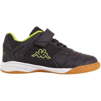 Kappa, Garçons, Baskets, Children's shoes Damba K black-yellow 260765K 1140 25, Vert, Noir, (25) - Publicité Kappa, Garçons, Baskets, Children's shoes Damba K black-yellow 260765K 1140 25, Vert, Noir, (25) - Publicité