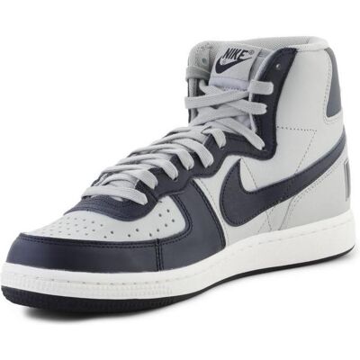 Nike, Hommes, Baskets, Terminator Hohe Schuhe, Blanc, Noir, (45) - Publicité Nike, Hommes, Baskets, Terminator Hohe Schuhe, Blanc, Noir, (45) - Publicité