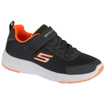 Skechers, Garçons, Baskets, Profil dynamique Gris, Gris, Argent, (27.5) - Publicité Skechers, Garçons, Baskets, Profil dynamique Gris, Gris, Argent, (27.5) - Publicité