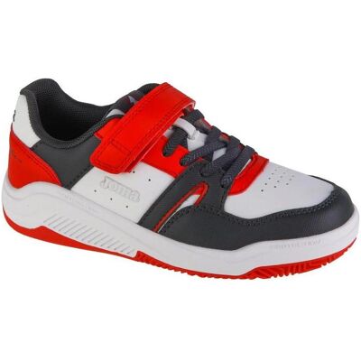 Joma, Garçons, Baskets, Chaussures basses Platea, Blanc, Rouge, Noir, (31) - Publicité Joma, Garçons, Baskets, Chaussures basses Platea, Blanc, Rouge, Noir, (31) - Publicité