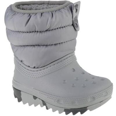 Crocs Garçons, Bottes, Classic Neo Puff Boot Toddler 207683-007 - 19/20, Gris, (20) - Publicité Crocs Garçons, Bottes, Classic Neo Puff Boot Toddler 207683-007 - 19/20, Gris, (20) - Publicité