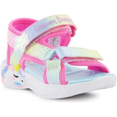 Skechers, Filles, Sandales, S-Lights Unicorn Dreams Sandale - Majestic Bliss Kindersandalen, Pink, Multicolore, (22) - Publicité Skechers, Filles, Sandales, S-Lights Unicorn Dreams Sandale - Majestic Bliss Kindersandalen, Pink, Multicolore, (22) - Publicité