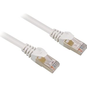 Câble réseau RJ45 Cat.6 SFTP blanc 15m Sharkoon - Publicité Câble réseau RJ45 Cat.6 SFTP blanc 15m Sharkoon - Publicité