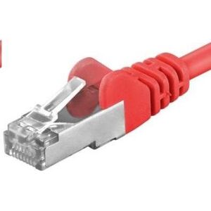 Câble de raccordement Premiumcord Cat6a S-Ftp - 10M Rouge - Publicité Câble de raccordement Premiumcord Cat6a S-Ftp - 10M Rouge - Publicité