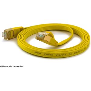 Câble Réseau FTP CAT6A Jaune 5m Wantec - Publicité Câble Réseau FTP CAT6A Jaune 5m Wantec - Publicité