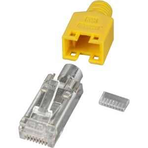 EFB Elektronik Fabricant : HIROSE Connecteur RJ45 Hirose STP, TM11 jaune, 100 pièces, 3 éléments, Cat. 5e Jusqu'à, Réseau : accessoires - Publicité EFB Elektronik Fabricant : HIROSE Connecteur RJ45 Hirose STP, TM11 jaune, 100 pièces, 3 éléments, Cat. 5e Jusqu'à, Réseau : accessoires - Publicité