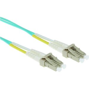 ACT 10 mètres de câble patch LSZH multimode 50/125 OM3 fibre duplex avec connecteurs LC (10 m), Câble réseau - Publicité ACT 10 mètres de câble patch LSZH multimode 50/125 OM3 fibre duplex avec connecteurs LC (10 m), Câble réseau - Publicité