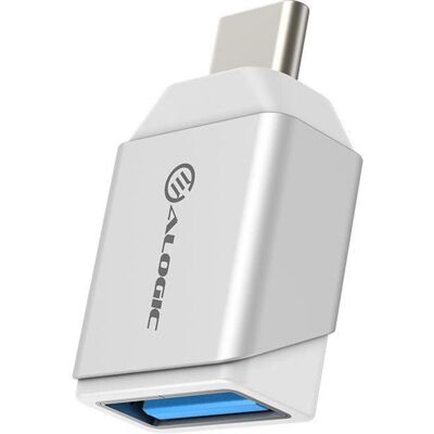 Adaptateur Ultra Mini USB-C à USB-A d'Alogic - Argent - Adaptateur de câble - Publicité Adaptateur Ultra Mini USB-C à USB-A d'Alogic - Argent - Adaptateur de câble - Publicité