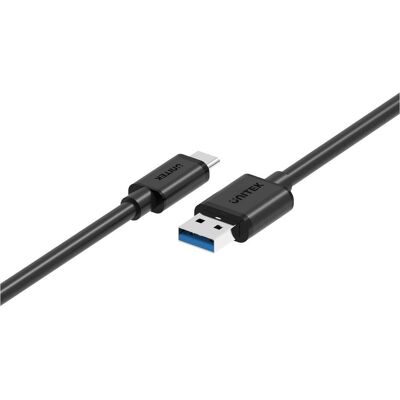 Câble USB A à USB C Unitek Y-C474BK Noir 1m - Type de câble - Publicité Câble USB A à USB C Unitek Y-C474BK Noir 1m - Type de câble - Publicité