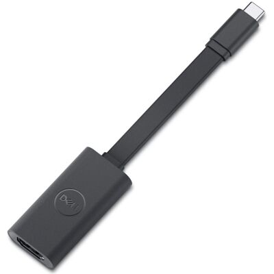 Dell USB Typ-C zu (HDMI), Adaptateur vidéo, Noir - Publicité Dell USB Typ-C zu (HDMI), Adaptateur vidéo, Noir - Publicité