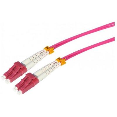 Tecline 798Ll10 - Câble en fibre optique OM4 10M - Violet - Publicité Tecline 798Ll10 - Câble en fibre optique OM4 10M - Violet - Publicité