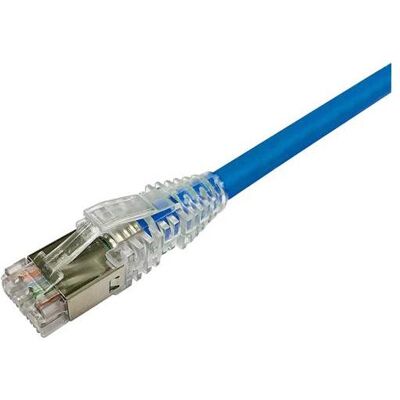 Câble de raccordement Netconnect Cat 6A S/FTP 3m Bleu - Publicité Câble de raccordement Netconnect Cat 6A S/FTP 3m Bleu - Publicité