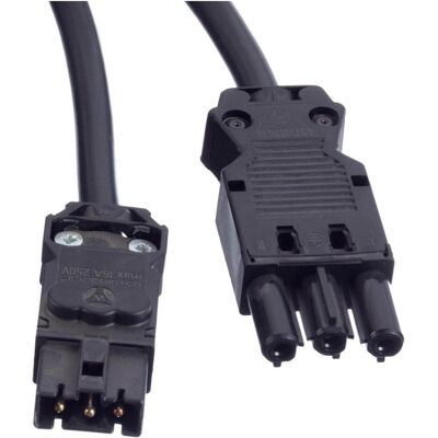 Bachmann Modèle 375.127 Câble d'alimentation noir 1,5 m - Extension - Publicité Bachmann Modèle 375.127 Câble d'alimentation noir 1,5 m - Extension - Publicité