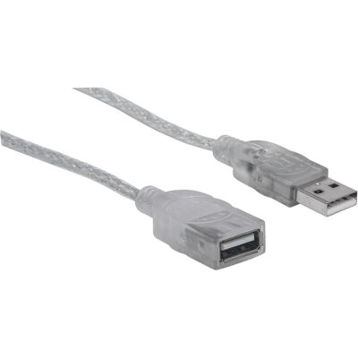 Manhattan Câble d'extension Hi-Speed USB 2.0 (1.80 m, USB 2.0), Câble USB - Publicité Manhattan Câble d'extension Hi-Speed USB 2.0 (1.80 m, USB 2.0), Câble USB - Publicité