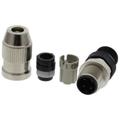 Connecteur M12 mâle HARTING Harax - 4 contacts, IP65/IP67, Montage sur câble - Publicité Connecteur M12 mâle HARTING Harax - 4 contacts, IP65/IP67, Montage sur câble - Publicité