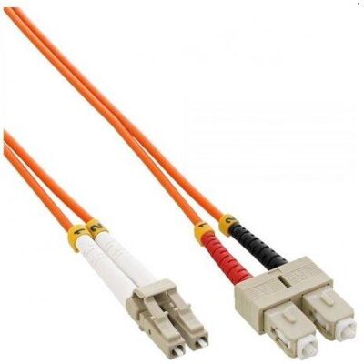 Mercodan Fiberpatchkabel LC-SC OM2 (5 m), Câble réseau - Publicité Mercodan Fiberpatchkabel LC-SC OM2 (5 m), Câble réseau - Publicité