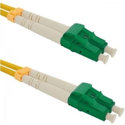 Qoltec Patchcord światłowodowy LC/APC - LC/APC monomode 9/125 G652D duplex 2m (2 m), Câble réseau - Publicité Qoltec Patchcord światłowodowy LC/APC - LC/APC monomode 9/125 G652D duplex 2m (2 m), Câble réseau - Publicité