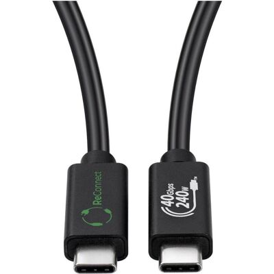 MicroConnect ReConnect USB4 Gen 3x2 cable (1 m), Câble USB - Publicité MicroConnect ReConnect USB4 Gen 3x2 cable (1 m), Câble USB - Publicité