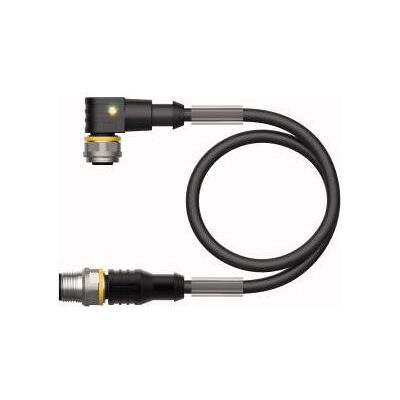 Turck Ligne de connexion (0.50 m), Câble d'alimentation, Noir - Publicité Turck Ligne de connexion (0.50 m), Câble d'alimentation, Noir - Publicité