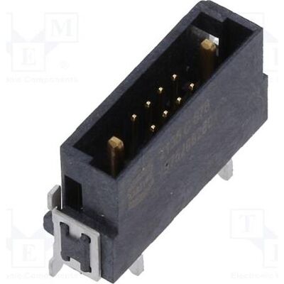 Harting Connecteur : prise mâle pour connexion carte à carte (PCB à PCB) nombre de broches : 10 (2+8), Câble + prise électronique - Publicité Harting Connecteur : prise mâle pour connexion carte à carte (PCB à PCB) nombre de broches : 10 (2+8), Câble + prise électronique - Publicité