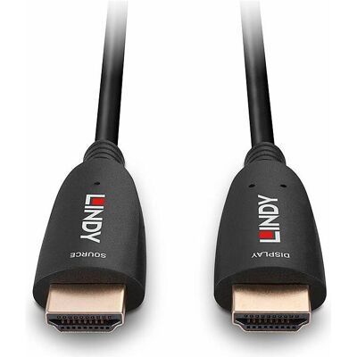 Lindy HDMI – HDMI (100 m), Câble vidéo, Noir - Publicité Lindy HDMI – HDMI (100 m), Câble vidéo, Noir - Publicité