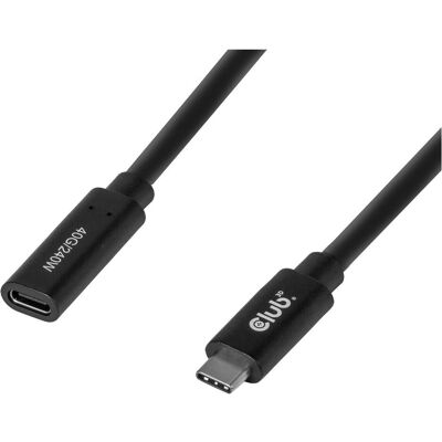 Club 3D USB C – USB C (1 m, USB 4, 240 W), Câble USB - Publicité Club 3D USB C – USB C (1 m, USB 4, 240 W), Câble USB - Publicité