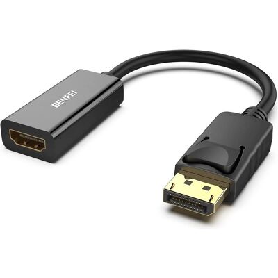 Benfei - DisplayPort to HDMI Adapter - Adapter - Publicité Benfei - DisplayPort to HDMI Adapter - Adapter - Publicité