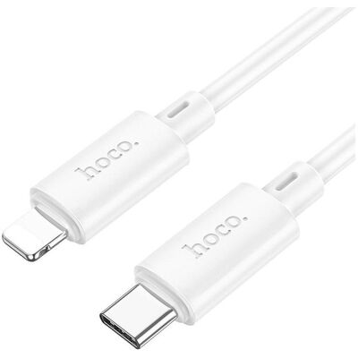 Câble Lightning USB-C HOCO Blanc 20W - Charge & Data - Publicité Câble Lightning USB-C HOCO Blanc 20W - Charge & Data - Publicité