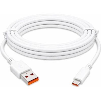 PowerGuard Câble d'alimentation et de données USB-A vers USB-C de 3 m pour caméras de sécurité (3 m), Câble USB - Publicité PowerGuard Câble d'alimentation et de données USB-A vers USB-C de 3 m pour caméras de sécurité (3 m), Câble USB - Publicité