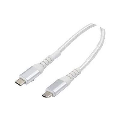 Générique Eco- Friendly silver USB 3.2 Gen2 cord -1m (1 m, USB 3.2 Gen 2, 100 W), Câble USB - Publicité Générique Eco- Friendly silver USB 3.2 Gen2 cord -1m (1 m, USB 3.2 Gen 2, 100 W), Câble USB - Publicité