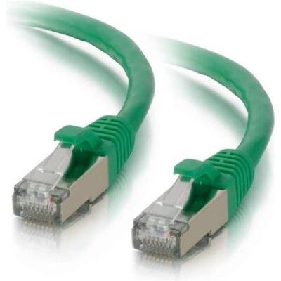 Mercodan KAT6A S/FTP 2,0m, Grn (CAT6a, 2 m), Câble réseau - Publicité Mercodan KAT6A S/FTP 2,0m, Grn (CAT6a, 2 m), Câble réseau - Publicité