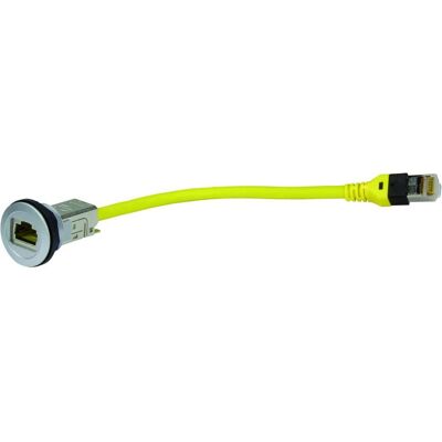 Harting Interface de service RJ45, Câble + prise électronique, Argent - Publicité Harting Interface de service RJ45, Câble + prise électronique, Argent - Publicité