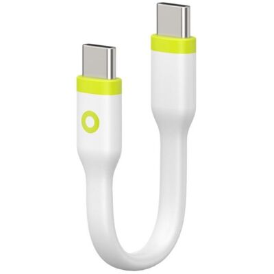 Câble USB-C Mobile Origin 60W 10cm - Blanc - Câble USB-C - Publicité Câble USB-C Mobile Origin 60W 10cm - Blanc - Câble USB-C - Publicité