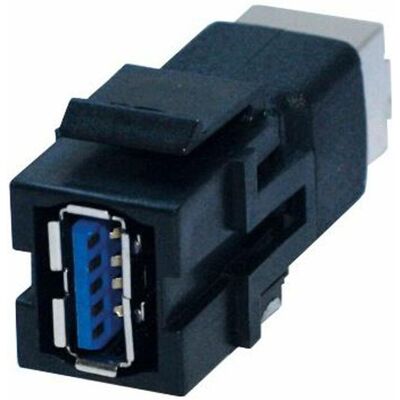 Bachmann Custom Modul 1x USB 3.0 A/B Keystone, Câble USB - Publicité Bachmann Custom Modul 1x USB 3.0 A/B Keystone, Câble USB - Publicité