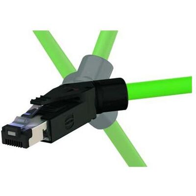 Harting Connecteur de câble RJ45, Câble + prise électronique - Publicité Harting Connecteur de câble RJ45, Câble + prise électronique - Publicité