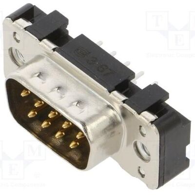 Harting Connecteur : D-Sub, broche n° 9, prise mâle sur circuits imprimés, montage THT droit, Câble + prise électronique - Publicité Harting Connecteur : D-Sub, broche n° 9, prise mâle sur circuits imprimés, montage THT droit, Câble + prise électronique - Publicité