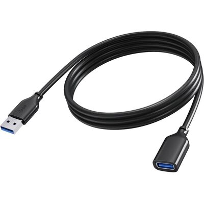 Vision USB 3.0 extension cable (2 m, USB 3.2 Gen 1), Câble USB - Publicité Vision USB 3.0 extension cable (2 m, USB 3.2 Gen 1), Câble USB - Publicité