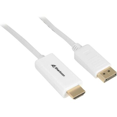 Sharkoon Adaptateur - DisplayPort 1.2 à HDMI 4K - Publicité Sharkoon Adaptateur - DisplayPort 1.2 à HDMI 4K - Publicité