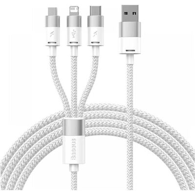 Baseus 3en1 (1.20 m, USB 3.2 Gen 1), Câble USB - Publicité Baseus 3en1 (1.20 m, USB 3.2 Gen 1), Câble USB - Publicité