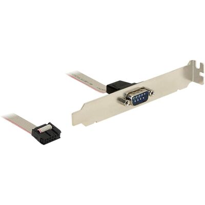 Delock Seriel 1 ports série RS-232 Bracket (0.25 m, VGA), Câble d'interface - Publicité Delock Seriel 1 ports série RS-232 Bracket (0.25 m, VGA), Câble d'interface - Publicité