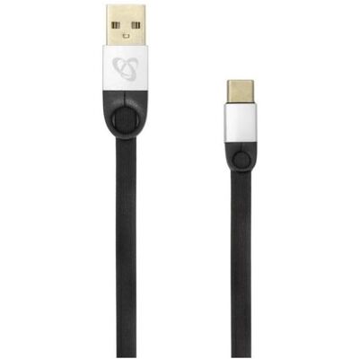 Sbox USB 2.0-Type-C/2.4A noir/argent 1.5M (1.50 m, USB 2.0), Câble USB - Publicité Sbox USB 2.0-Type-C/2.4A noir/argent 1.5M (1.50 m, USB 2.0), Câble USB - Publicité