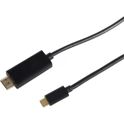 Câble HDMI USB-C Shiverpeaks - 3m, 4K, Noir - Adaptateur vidéo - Publicité Câble HDMI USB-C Shiverpeaks - 3m, 4K, Noir - Adaptateur vidéo - Publicité