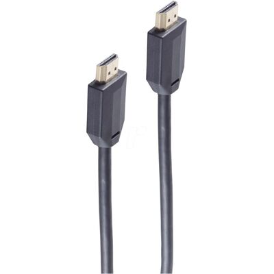 Câble HDMI Shiverpeaks - 10K, 1m, Noir, Ultra Haute Vitesse - Publicité Câble HDMI Shiverpeaks - 10K, 1m, Noir, Ultra Haute Vitesse - Publicité